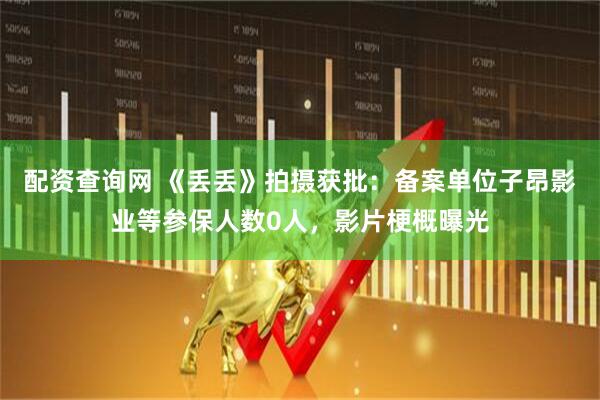 配资查询网 《丢丢》拍摄获批：备案单位子昂影业等参保人数0人，影片梗概曝光